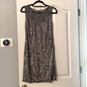 Sequin & beaded dress